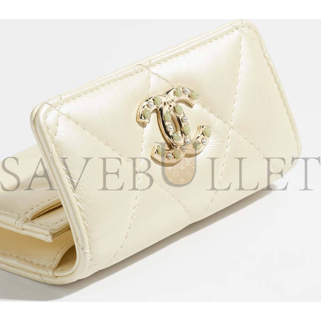 Ch*el flap card holder ap3325 b10739 nn289 (11.3*7.5*2.1cm)